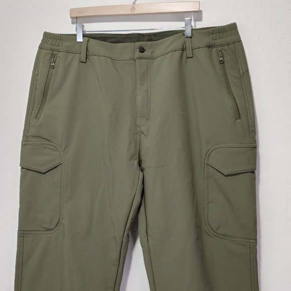 Free Soldier Windproof Softshell Fleece Lined Cargo Snow Pants Men's Sz 42 - Picture 9 of 12